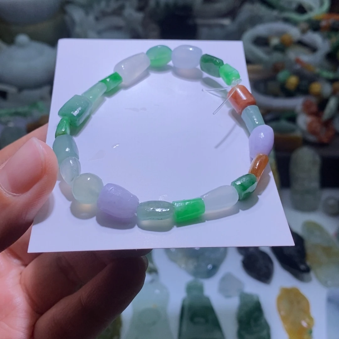 定制翡翠未镶嵌毛货