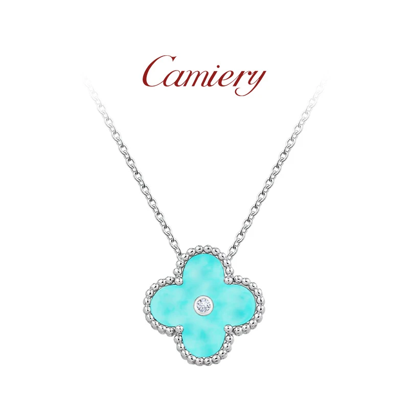 CAMIERY新中式带钻四花项链三色