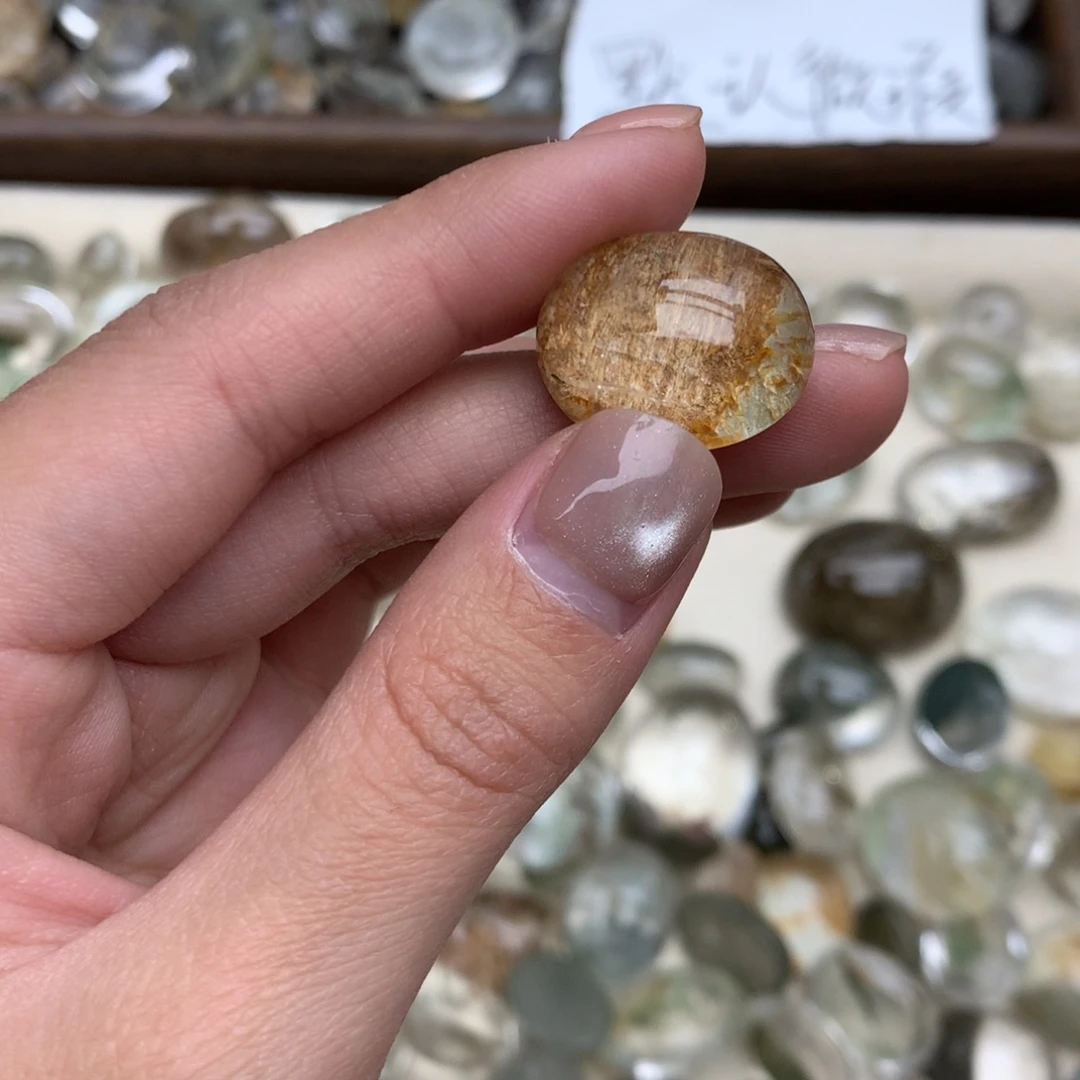 E***U未镶嵌水晶珠宝半成品