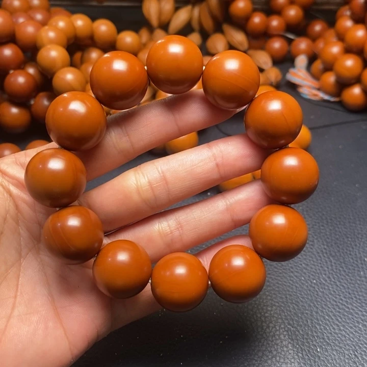 静***心吊坠橄榄核1.9尺寸铁核光珠全品