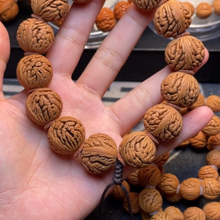 桃核手串龙纹桃核20