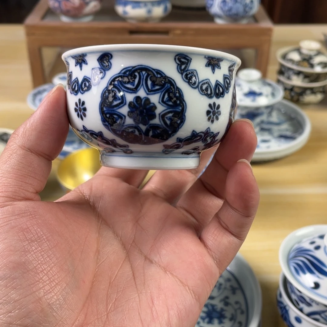 景德镇手工手绘陶瓷茶具