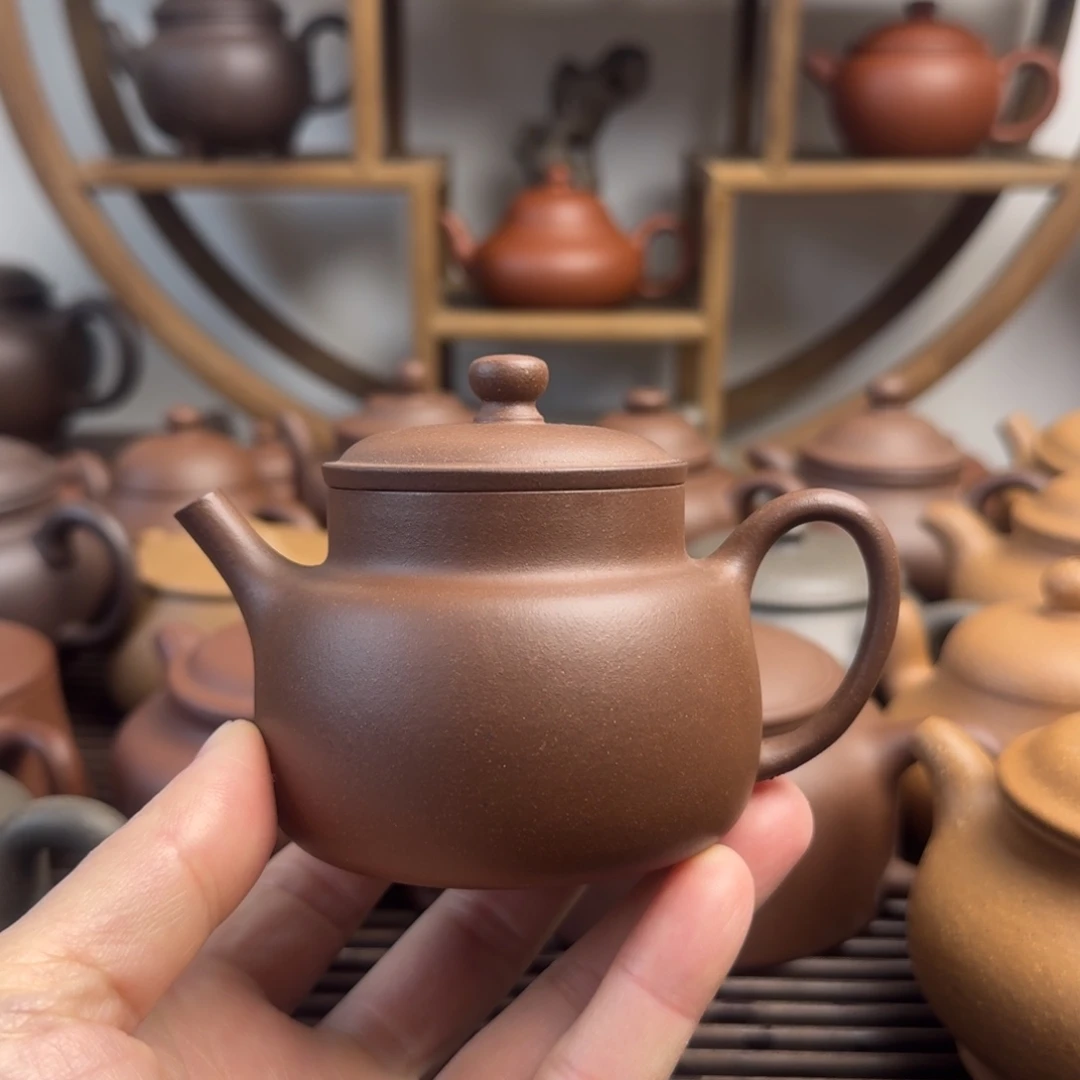 茶壶紫砂言心190cc台西嫩底槽清