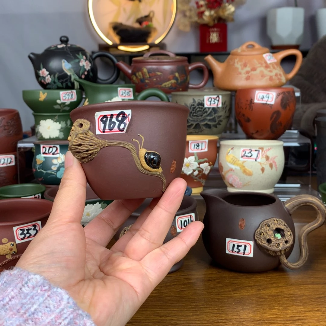 紫砂茶杯宜兴紫砂茶具