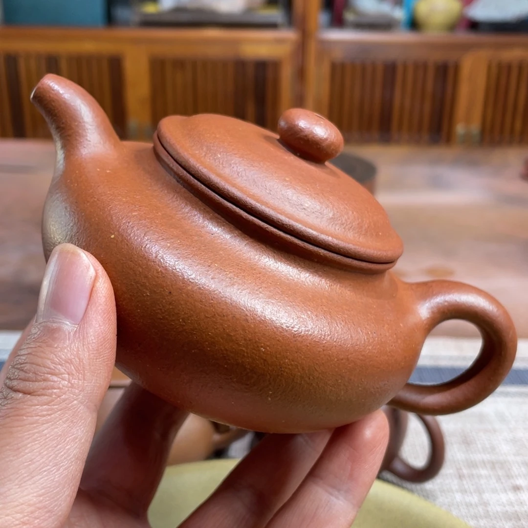 紫砂茶壶毅*宜兴紫砂原矿紫砂壶
