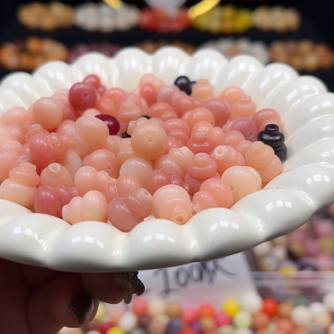 菩提根/象牙果手串粉葫芦23颗