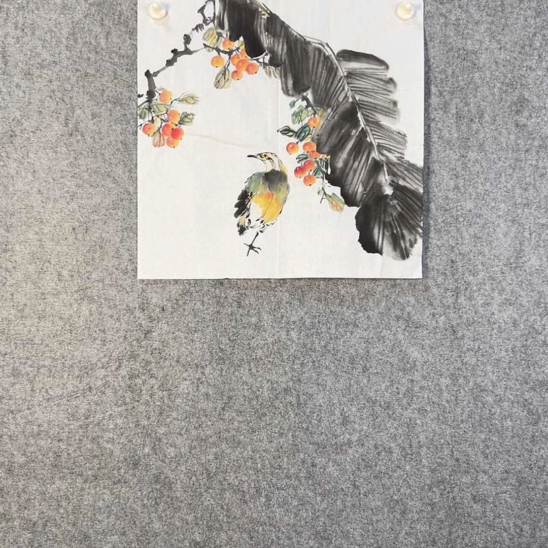 国画260 花鸟在此处飞翔也不太可能