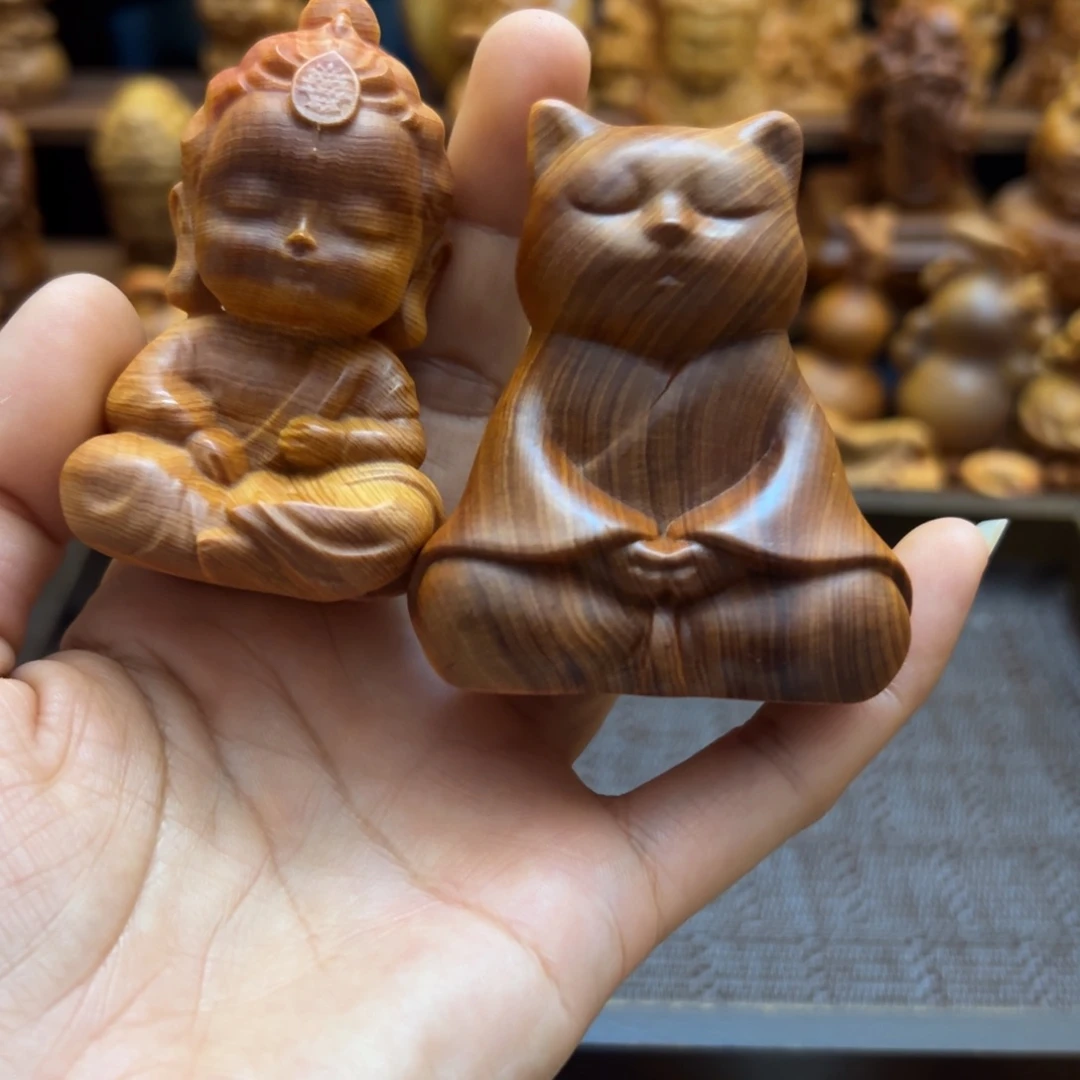 差***生柏木（崖柏）手把件
