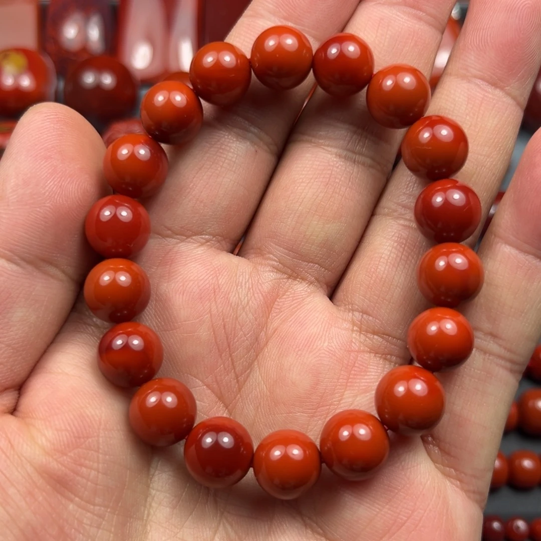 南红玛瑙未镶嵌珠宝奇石尺寸10.5-11