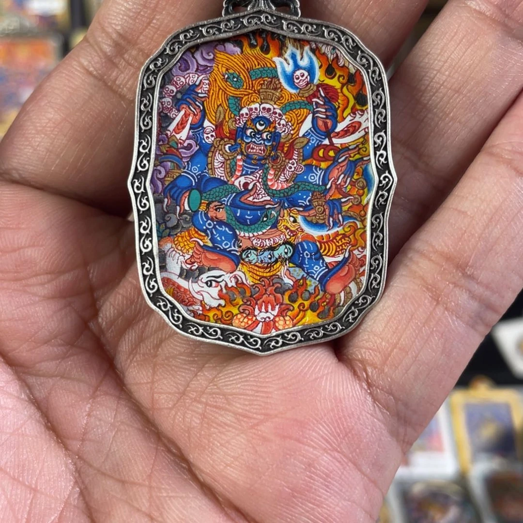 陈****吊坠亮亮热贡唐卡……呼噜唐卡