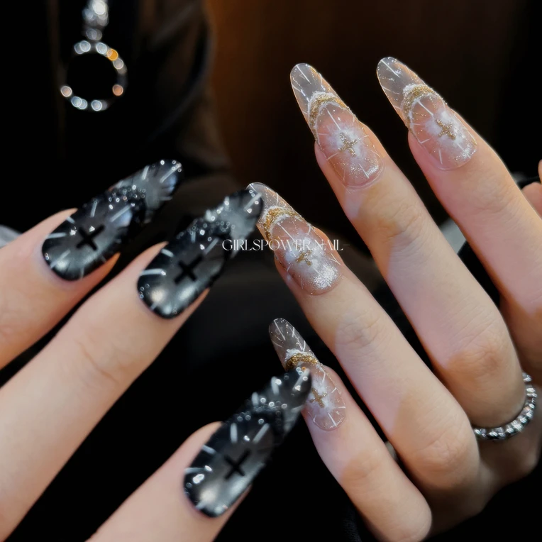 【圣光】GIRLSPOWER设计师穿戴美甲原创设计