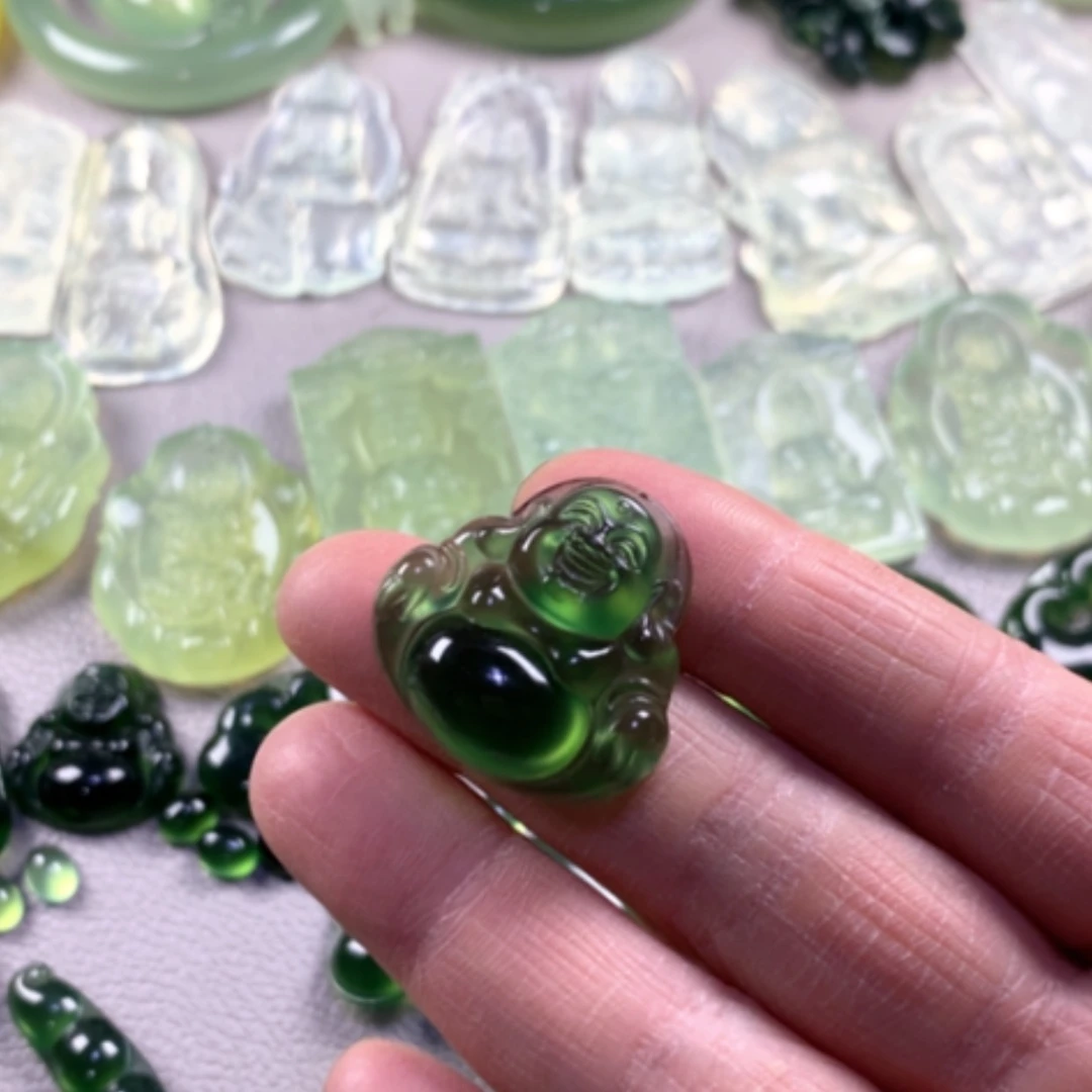 【闪购商品】蛇纹石玉吊坠未镶嵌用****5