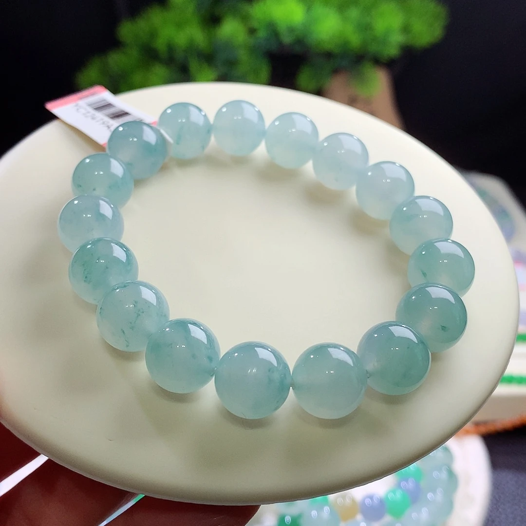 未镶嵌手串翡翠卡12mm