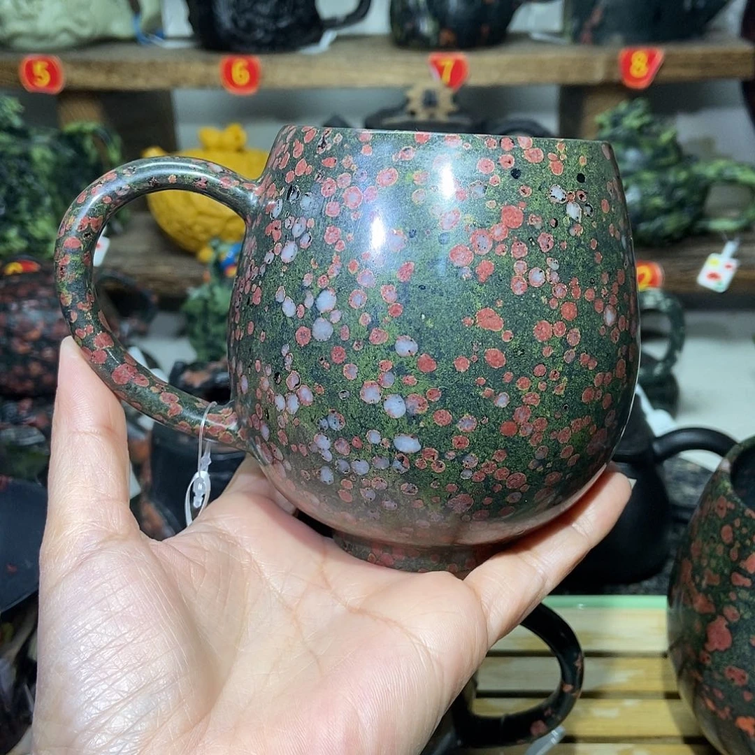 随***道安山玉梅花玉精品杯元旦福利