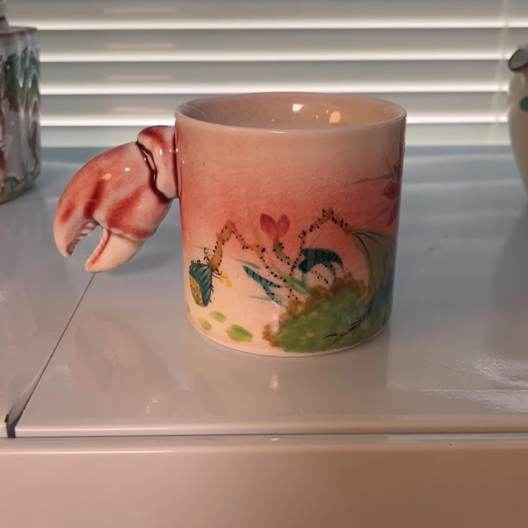 柴烧纯手工手绘陶瓷