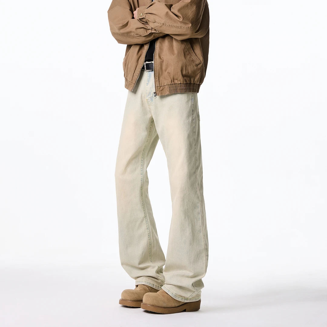 牛仔裤男款爆款2025新款美式复古高街直筒宽松男士百搭休闲男裤子