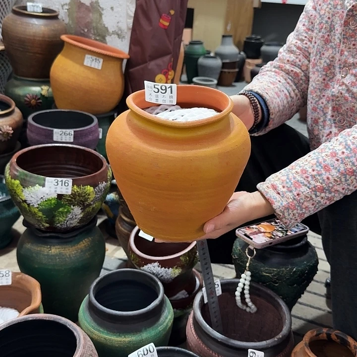 瑕疵黄坛子，591高度20口径14