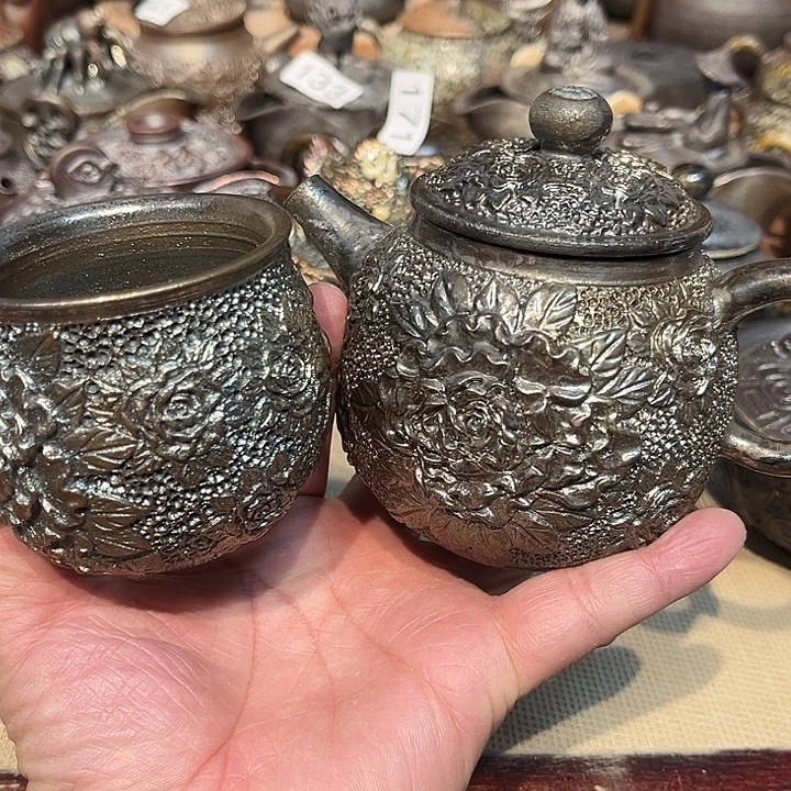 柴烧裸烧茶具福利176