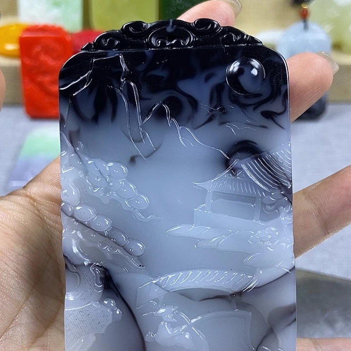 天然玉石未镶嵌一物一拍
