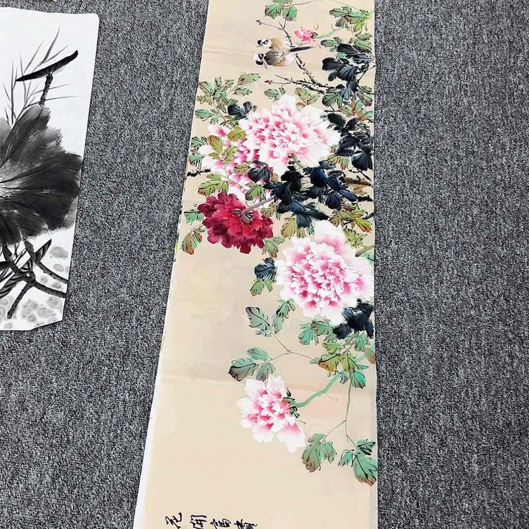 国画纯手纯手工手绘作品