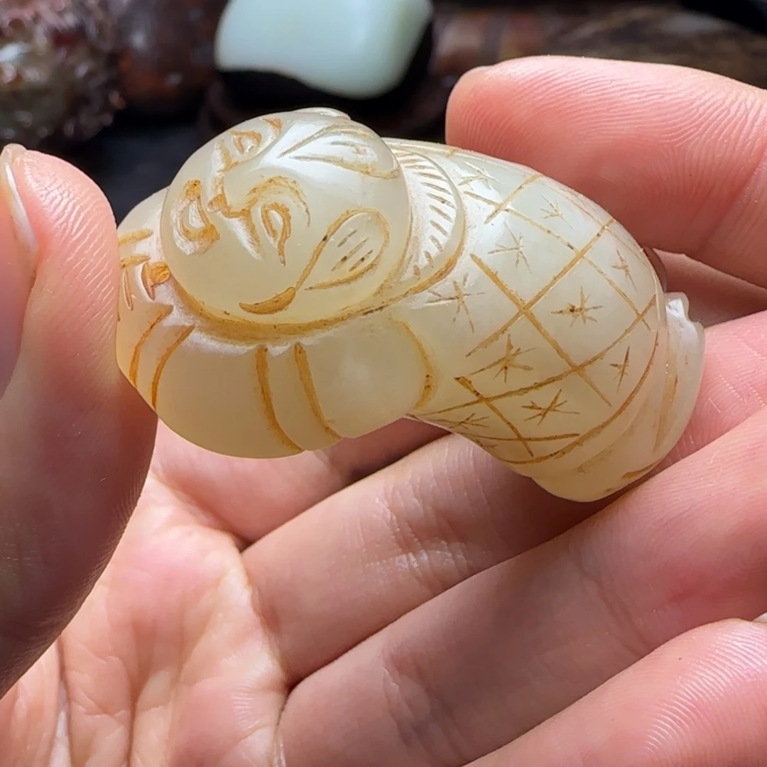 和田玉（糖玉）未镶嵌挂件