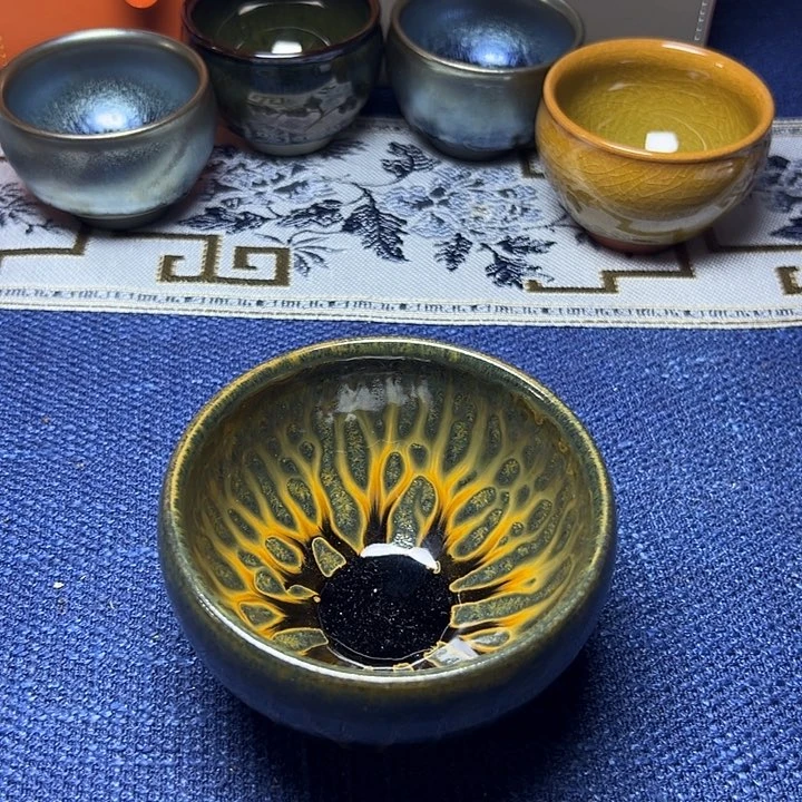 建阳建盏喝茶主人杯