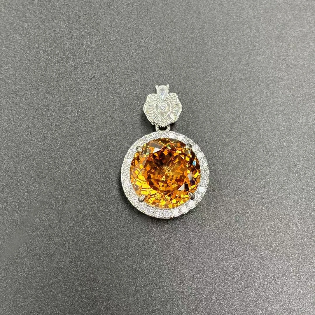 【符老板】c1267-豪华设计款精选级蛋面吊坠-赠链-赠礼盒