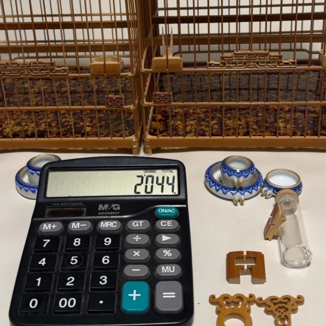 鸟用2张鸟笼配置如图