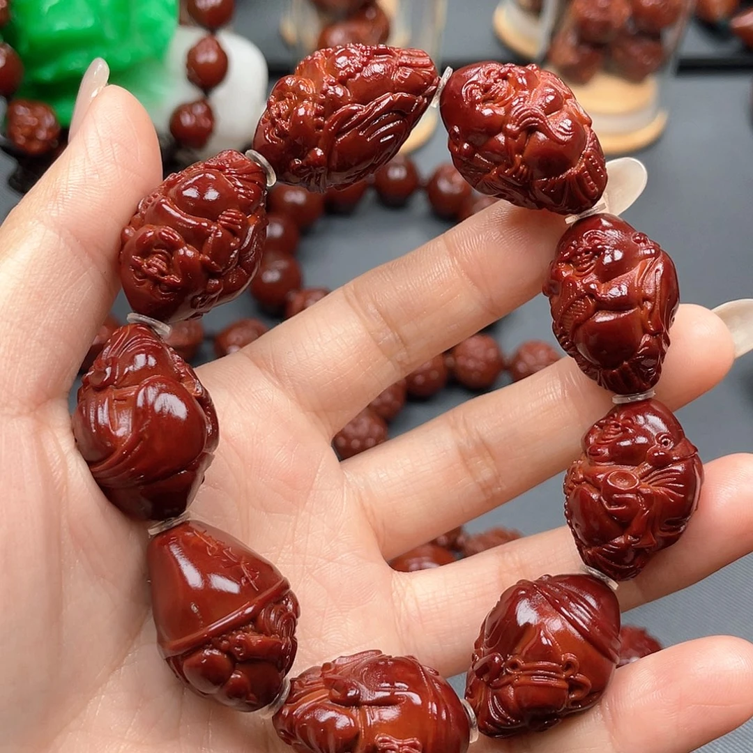 橄榄核手串弥勒手串