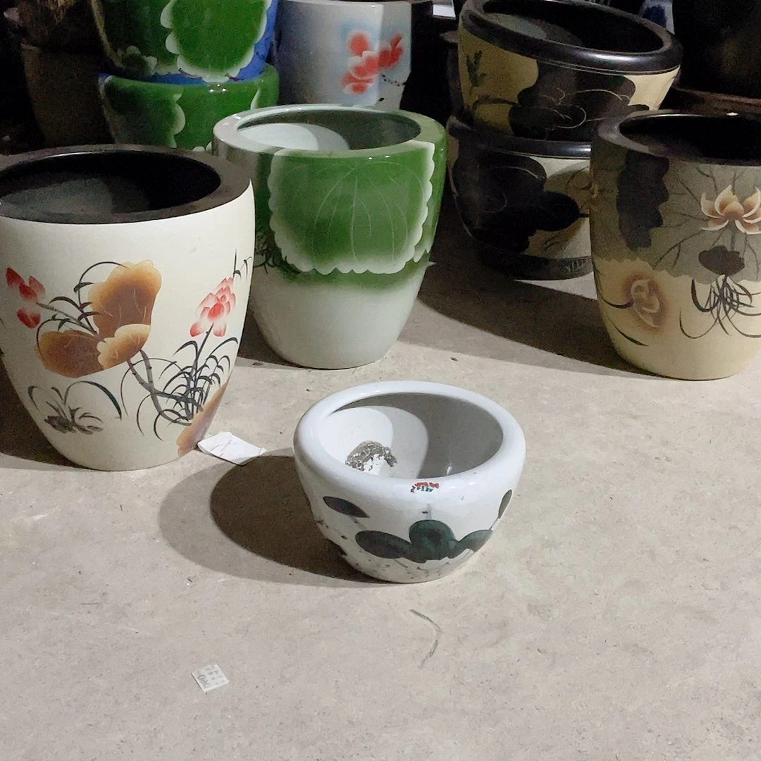 景德镇陶瓷鱼缸景德镇陶瓷鱼缸