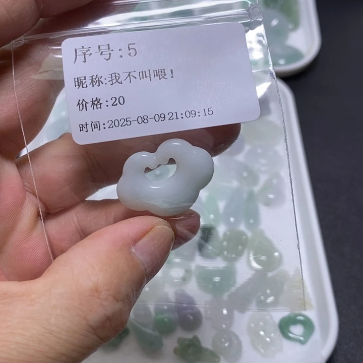 我***！翡翠未镶嵌吊坠(不含链)