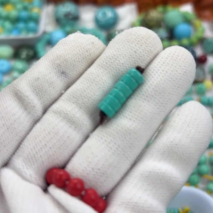 南红玛瑙未镶嵌手链绿松石