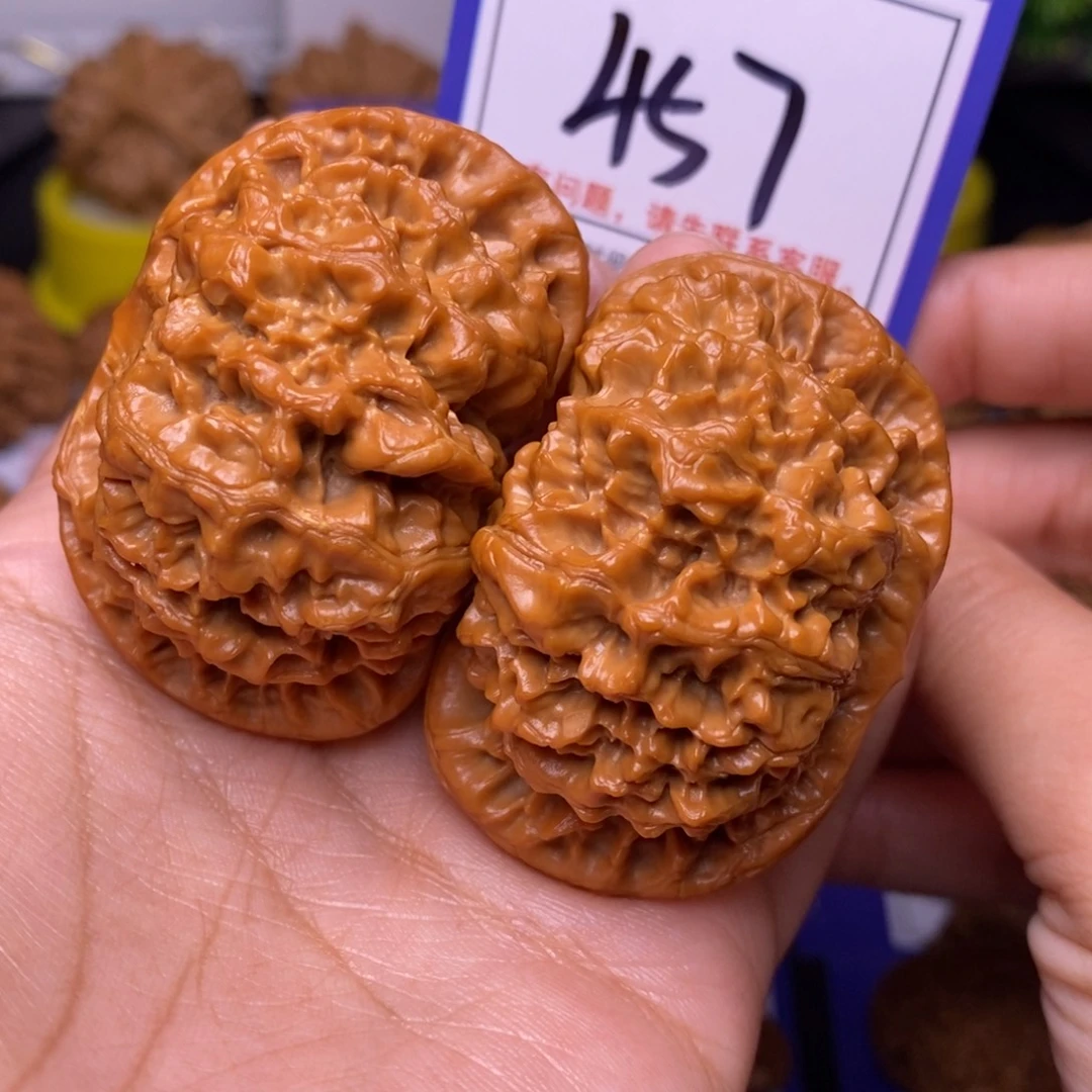 把件文玩核桃50官帽457