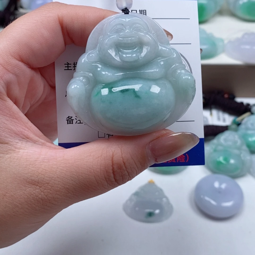 翡翠未镶嵌颈饰天然翡翠