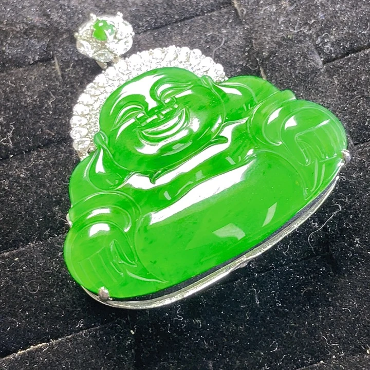 翡翠未镶嵌颈饰56
