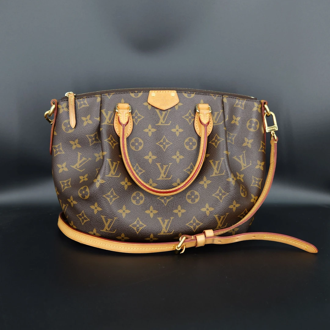 95新 LouisVuitton/路易威登 LV路易威登经典老花饺子包2198