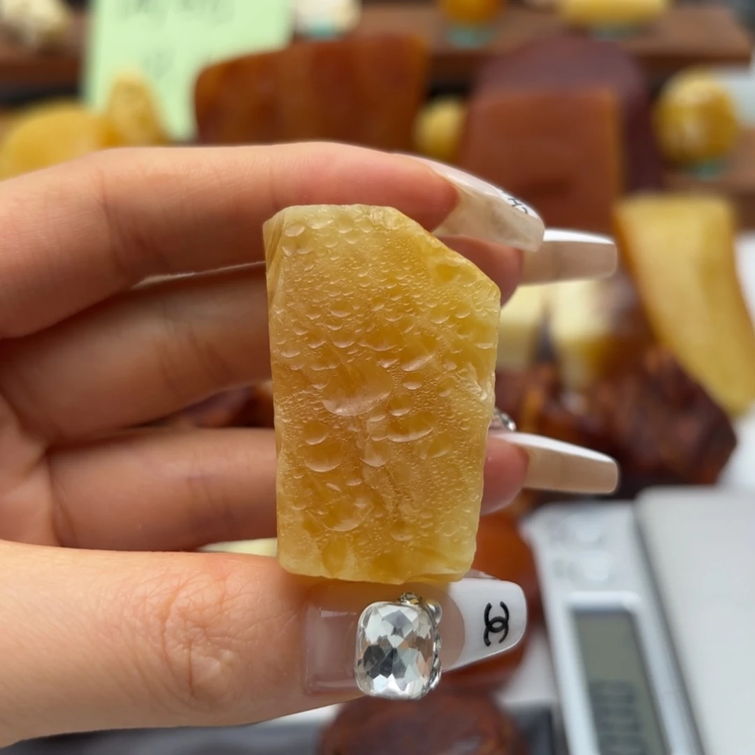 尚***桩定制琥珀未镶嵌不退不换