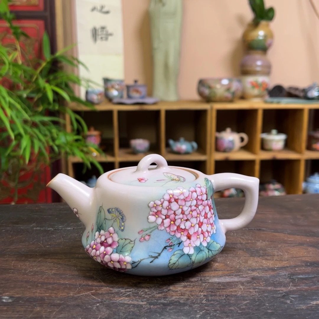 柴烧手工手绘陶瓷