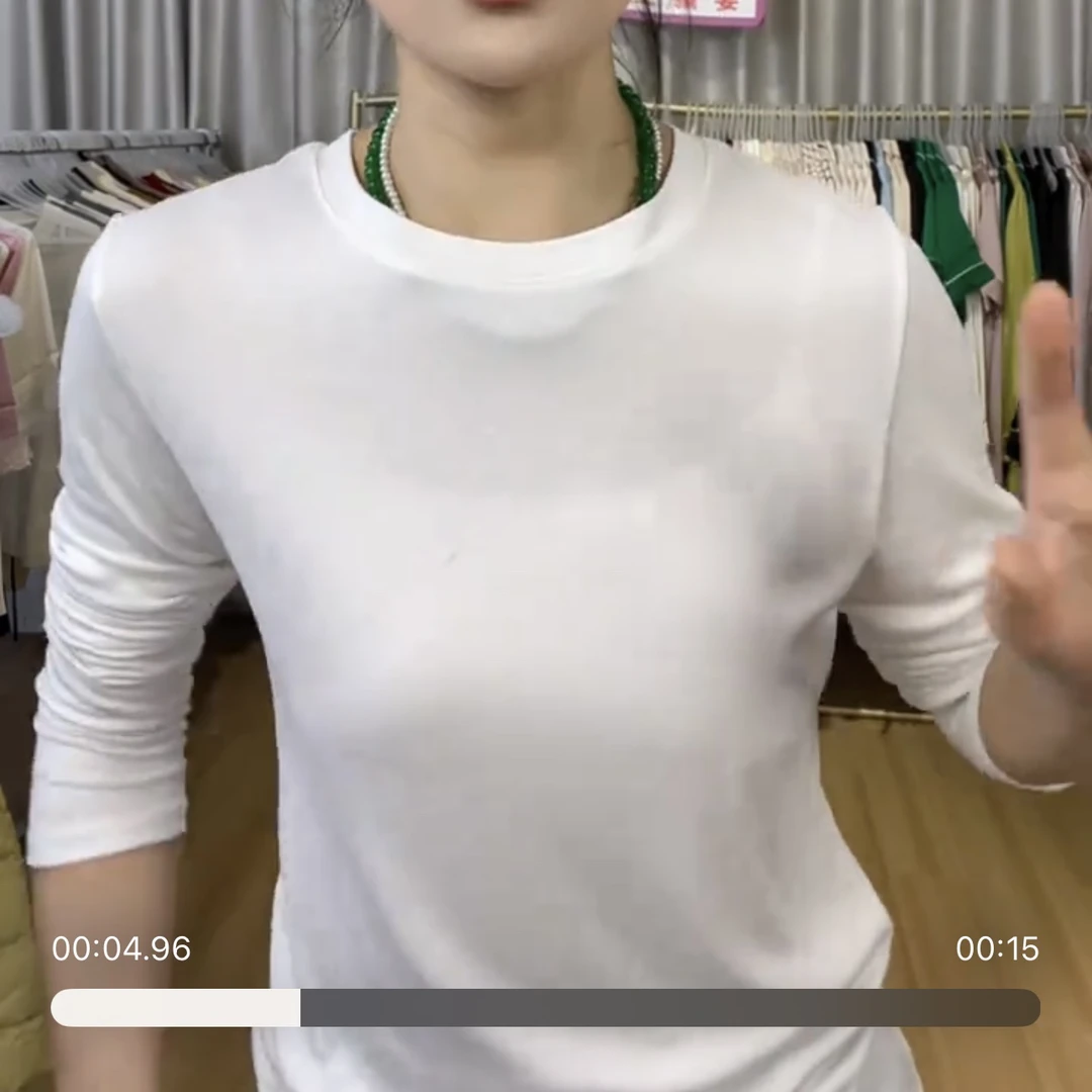 主播自穿八年的长袖打底衫百搭万能打底衫长袖打底