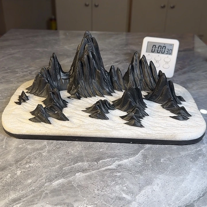 哥***说奇石茶宠鱼缸文房摆件