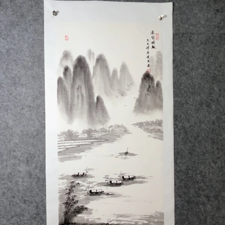 国画精品收货国画作品