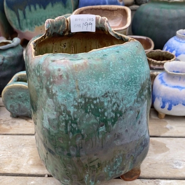 粗砂花盆雨*1987新中式盆285