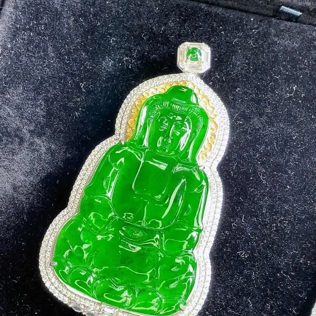 翡翠吊坠(不含链)未镶嵌