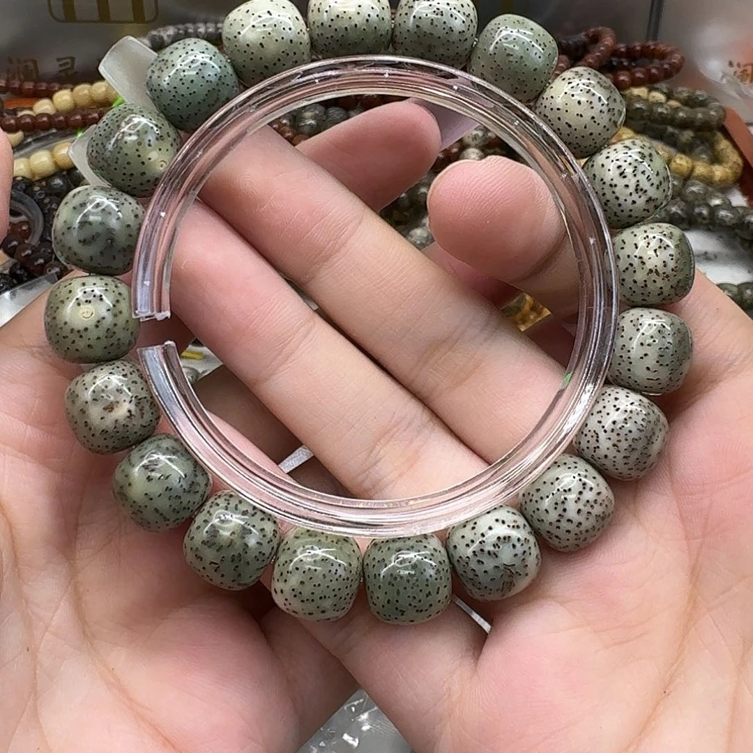 手串星月菩提39传说糯冰绿幽灵同枝12 11