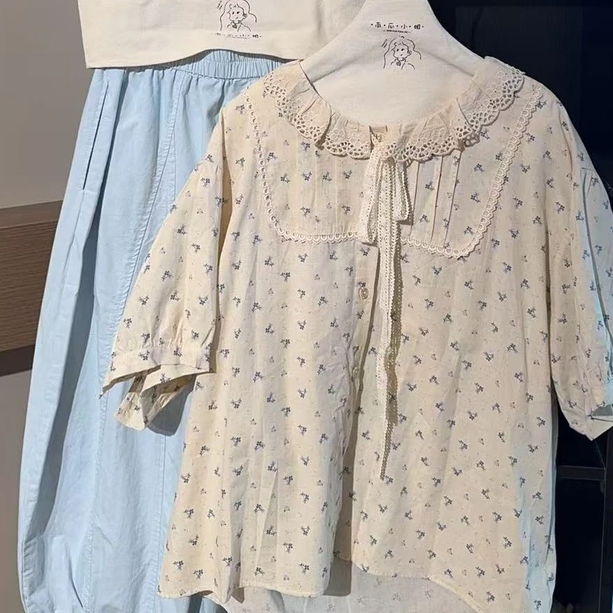 南瓜家2836花衬衫