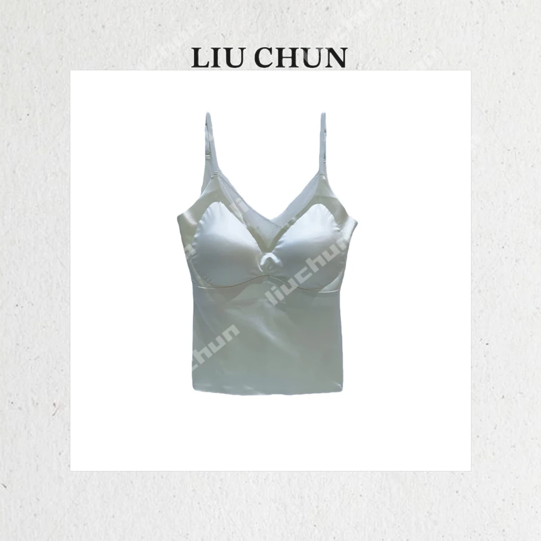 【拼接蕾丝】CHUN家舒适打底轻奢美背