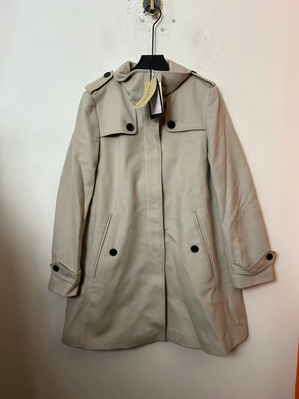 99新 BURBERRY/博柏利 Burberry米白色毛呢外套99新