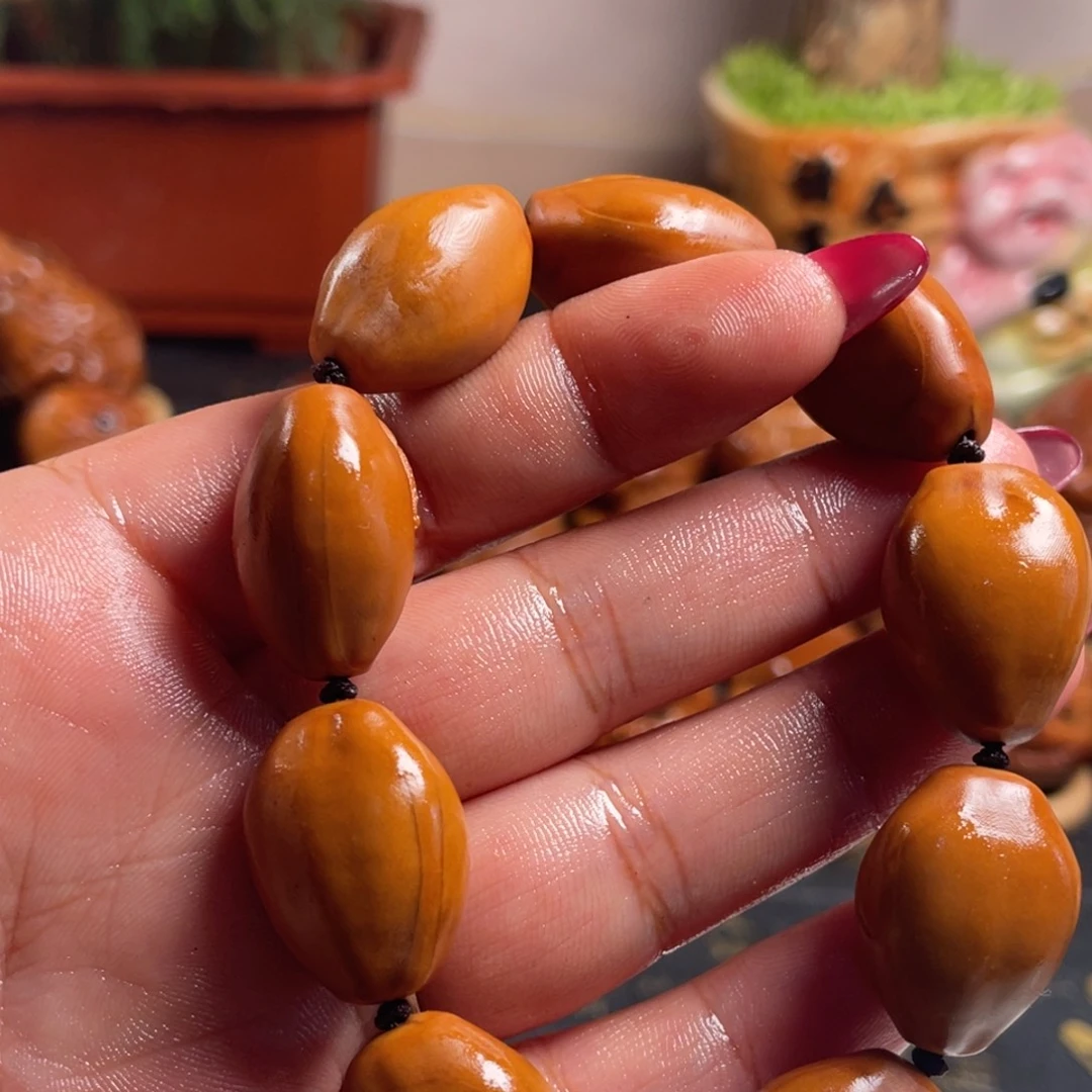 橄榄核吊坠九阴一阳