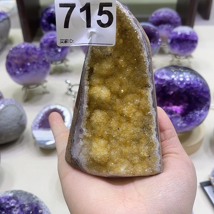 水晶摆件未镶嵌摆件715