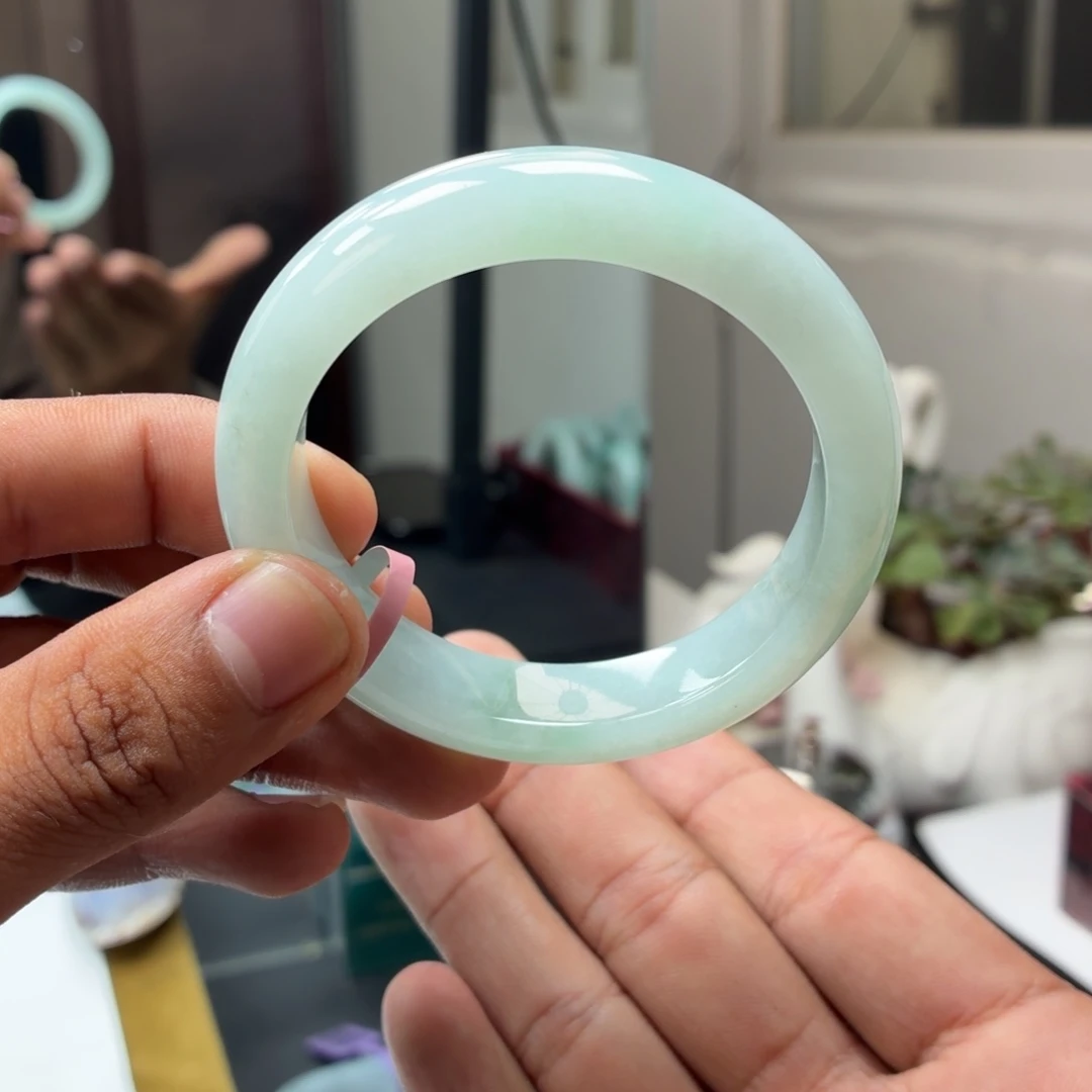 翡翠未镶嵌手镯翡翠5号